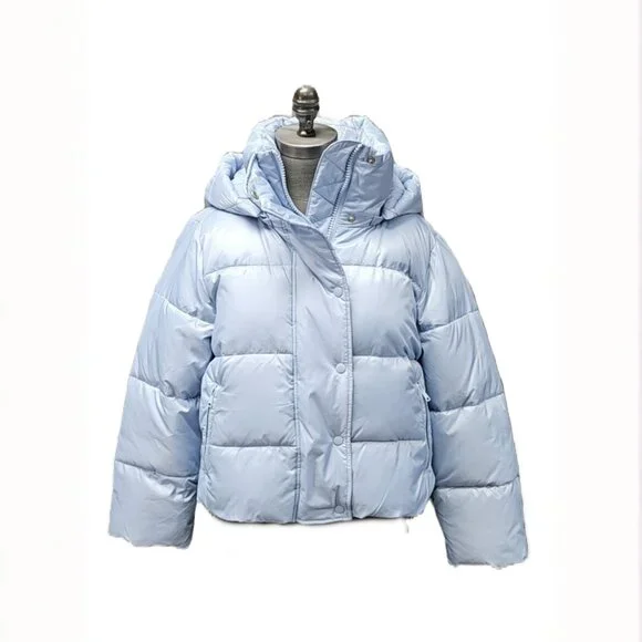 GAP Cropped Puffer Jacket - Picture 1 of 5